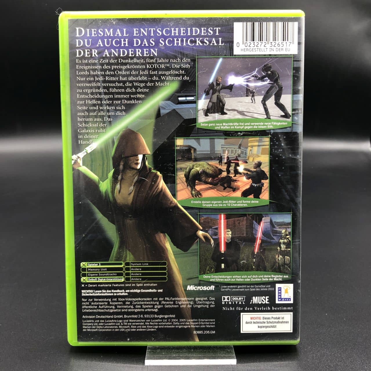 XBC Star Wars: Knights of the Old Republic II: The Sith Lords (Komplett) (Gut) Microsoft Xbox Classic