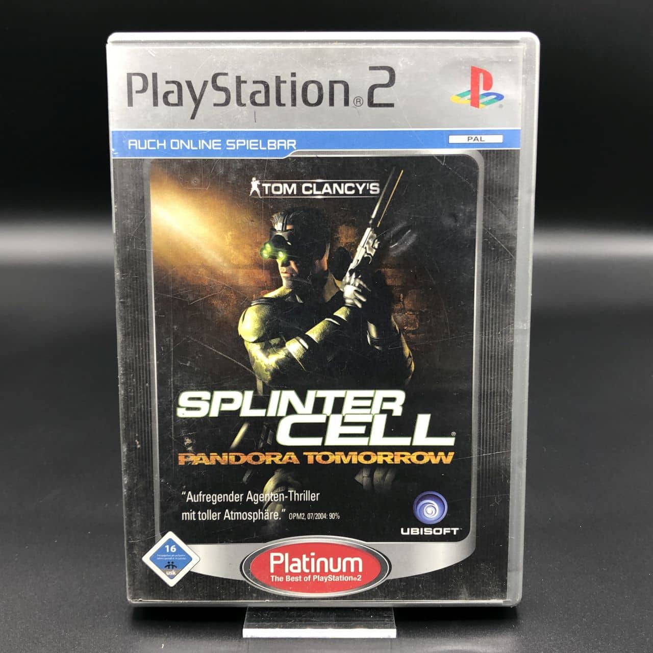 PS2 Tom Clancy's Splinter Cell: Pandora Tomorrow (Platinum) (Komplett) (Gebrauchsspuren)