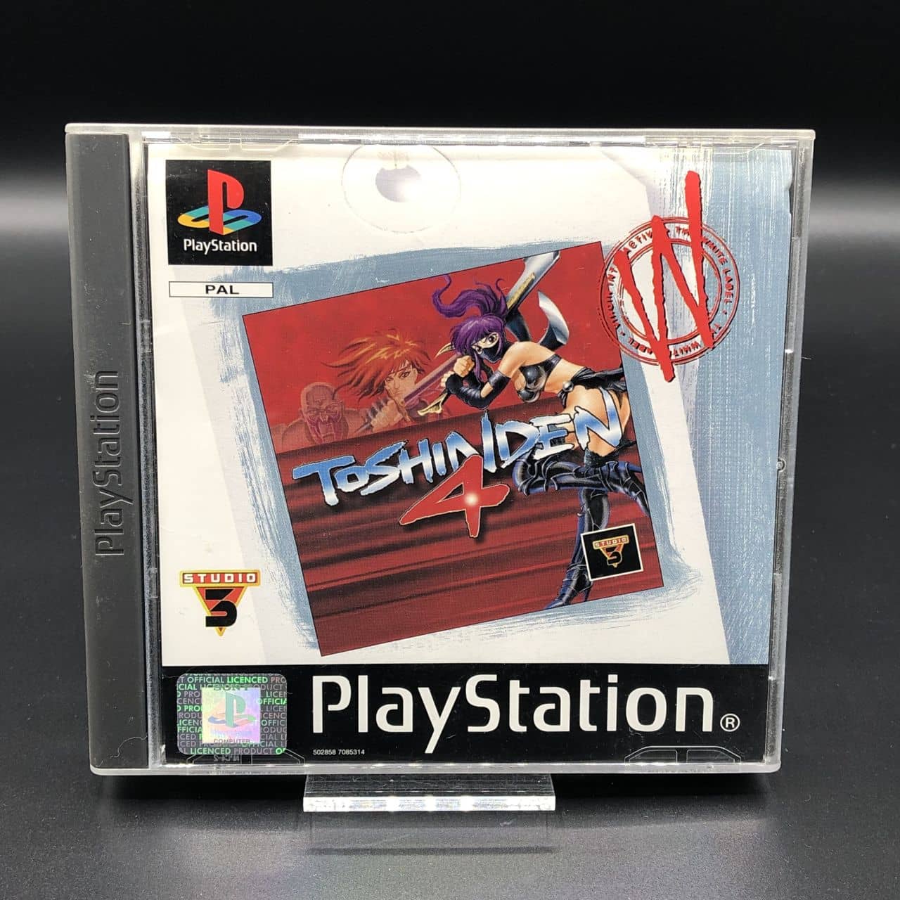 PS1 Toshinden 4 (The White Label) (Komplett) (Sehr gut) Sony PlayStation 1