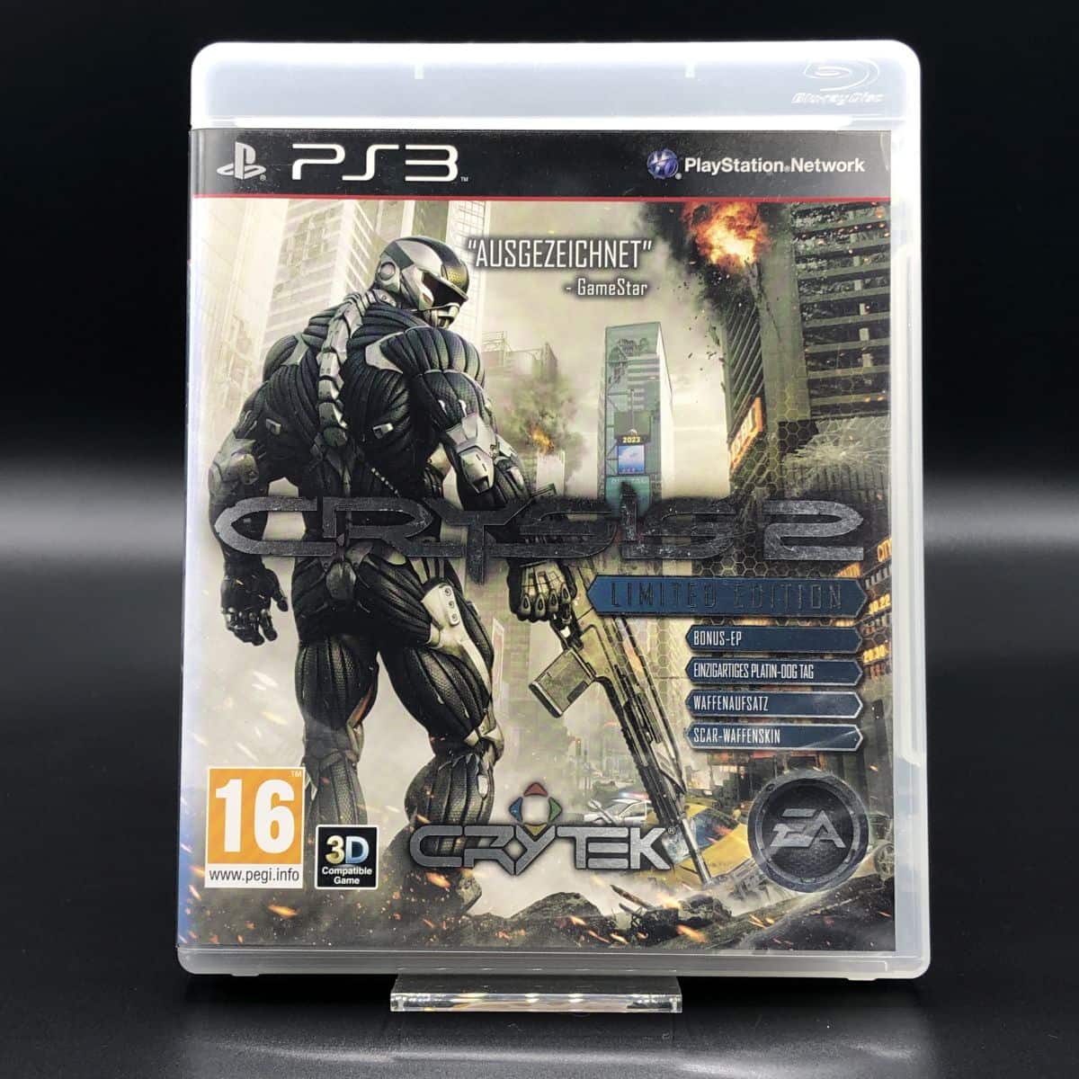 PS3 Crysis 2 (Limited Edition) (Komplett) (Sehr gut) Sony PlayStation 3 (FSK18)