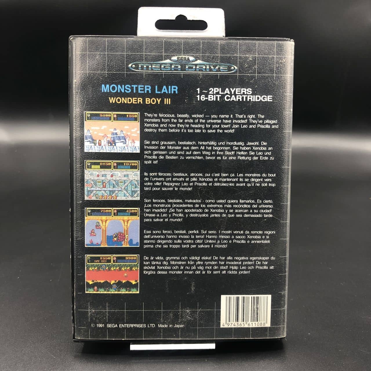 Wonder Boy III: Monster Lair (Komplett) (Gut) Sega Mega Drive
