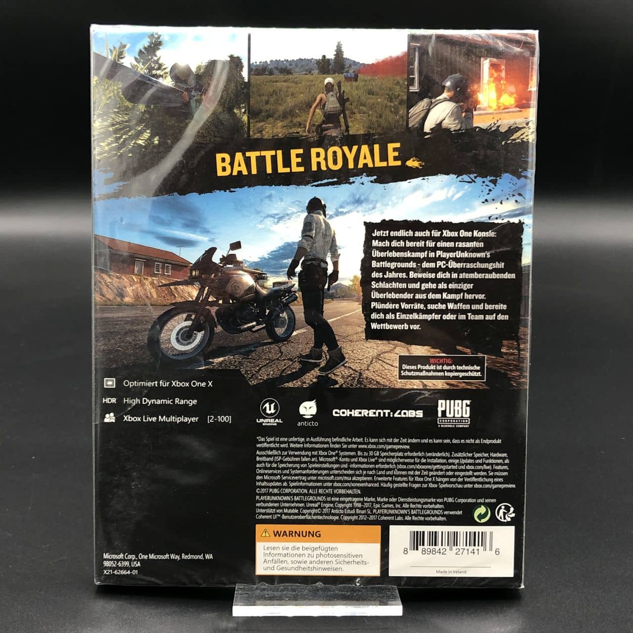 PlayerUnknown's Battlegrounds (NEU) (Download Karte - kein Datenträger) Xbox One (FSK18)