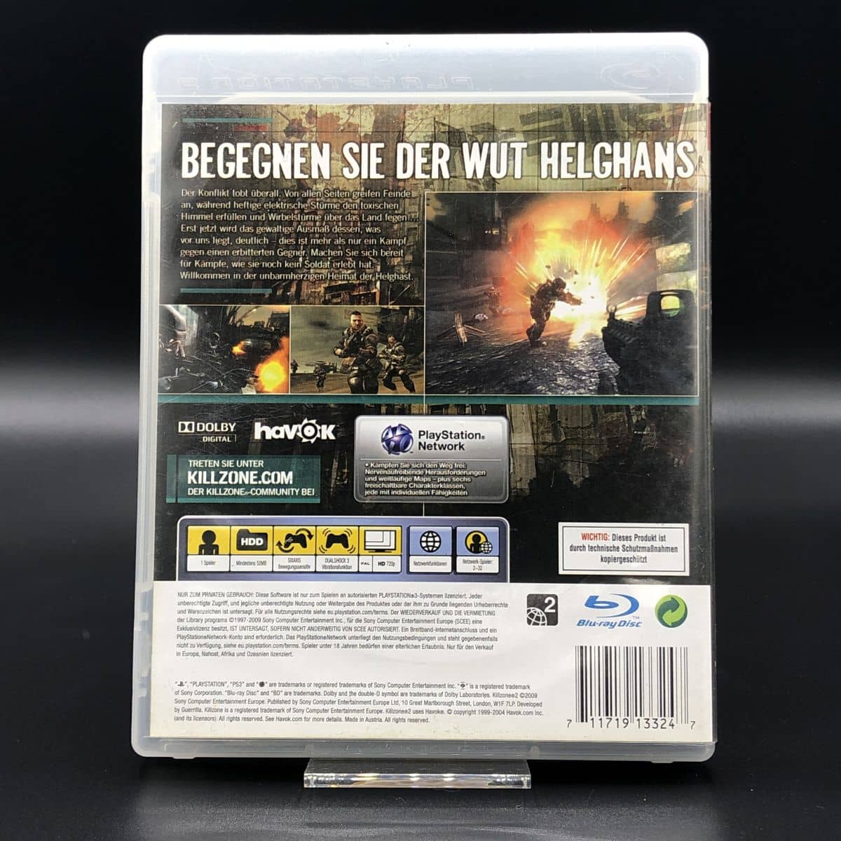 PS3 Killzone 2 (Komplett) (Sehr gut) Sony PlayStation 3 (FSK18)
