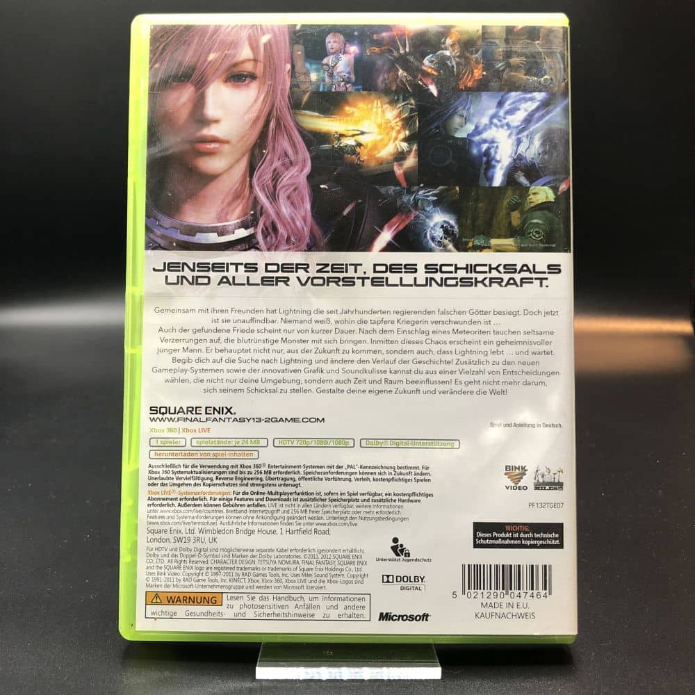 Final Fantasy XIII-2 (Komplett) (Sehr gut) XBOX 360