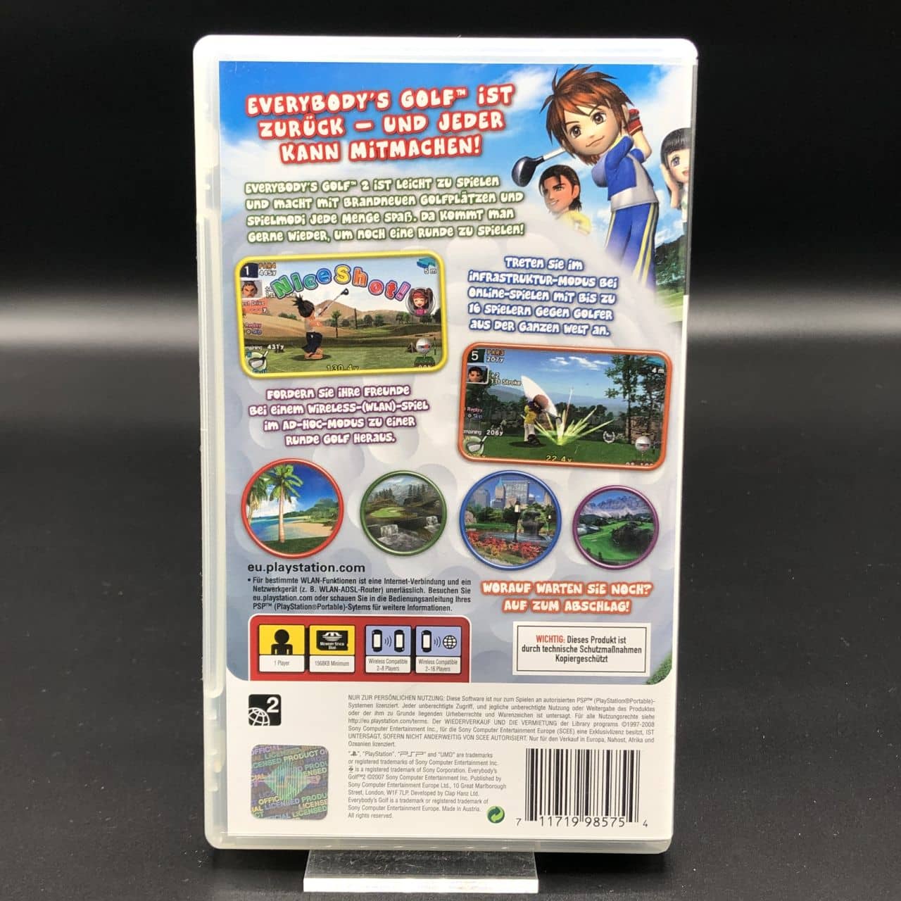 PSP Everybody's Golf 2 (Komplett) (Sehr gut) Sony PlayStation Portable
