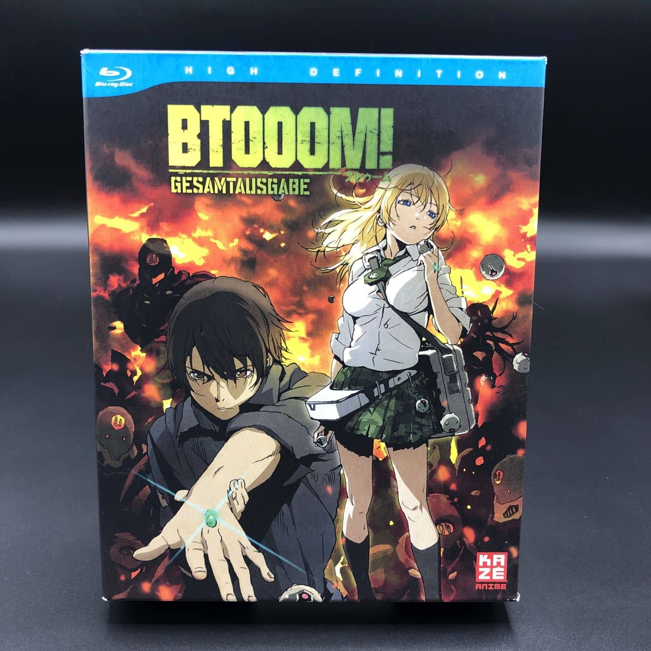 Btooom! (Gesamtausgabe 1-12) (Blu-ray) (Sehr gut) Anime