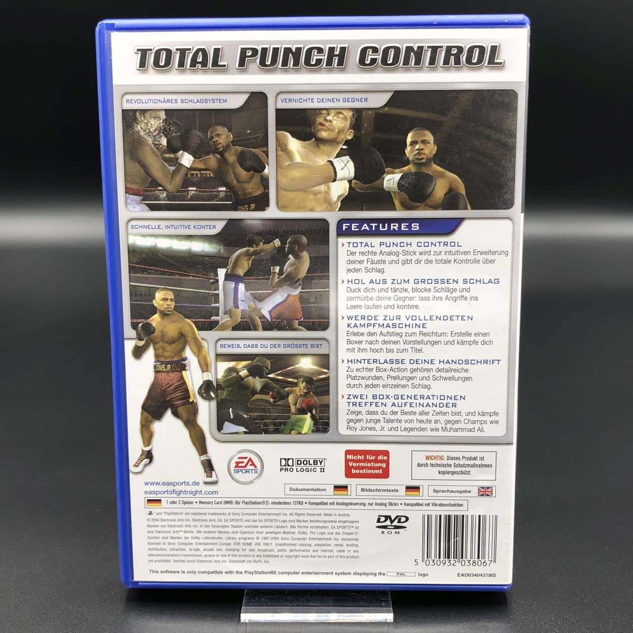 PS2 EA Sports Fight Night 2004 (Komplett) (Gut) Sony PlayStation 2