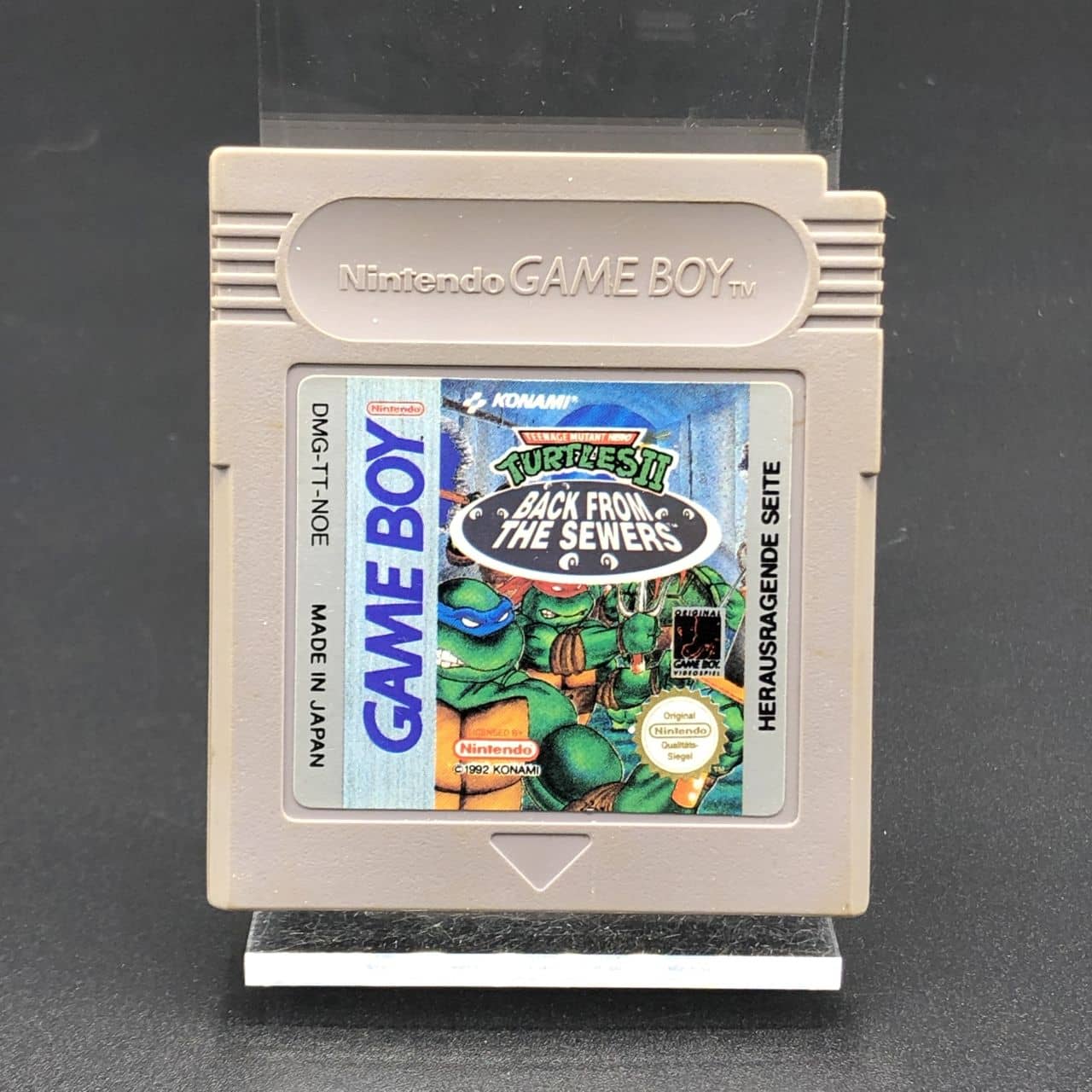 GB Teenage Mutant Hero Turtles II: Back From the Sewers (Modul) (Gut) Nintendo Game Boy